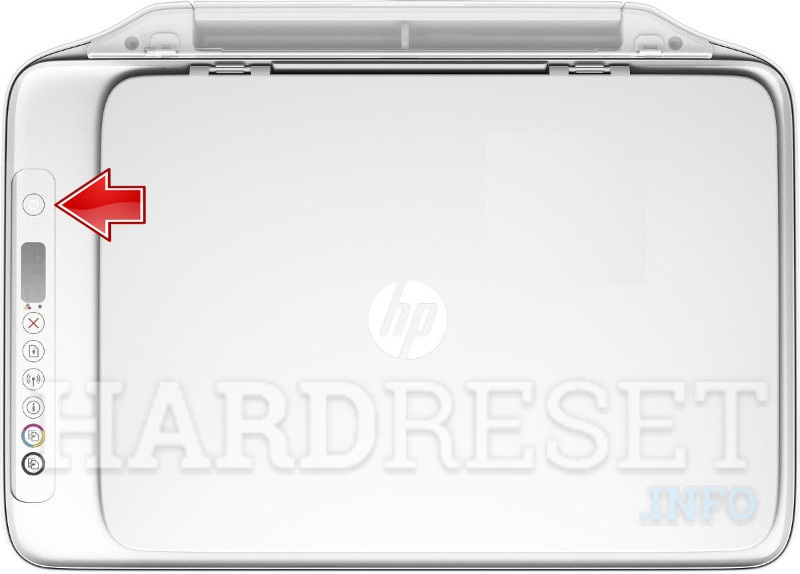 hp deskjet pampers reset