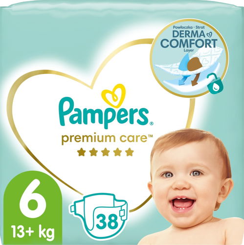 pampers size 6 cena