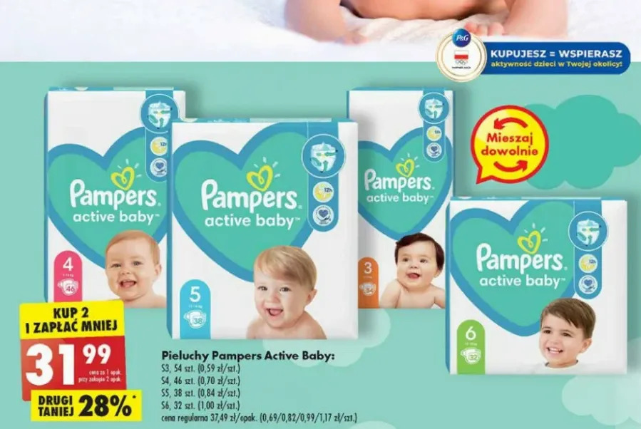 pampers premium biedronka