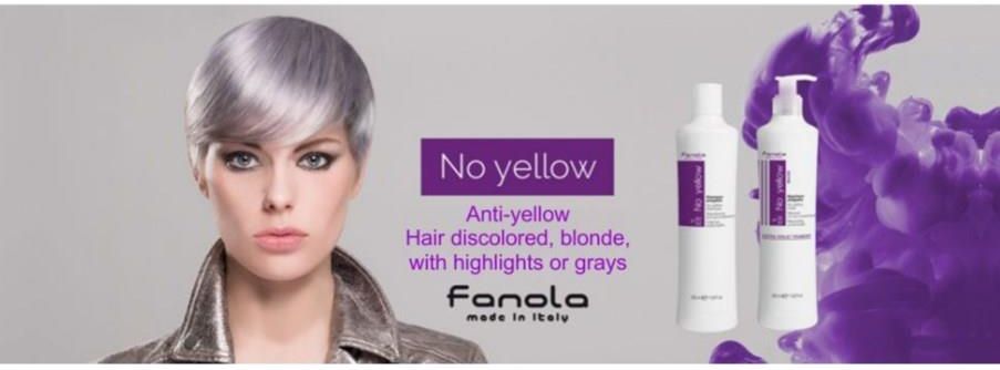 fanola no yellow szampon do włosów blond 1l