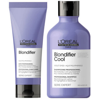 loreal blondifier cool szampon ochładzający kolor włosów blond