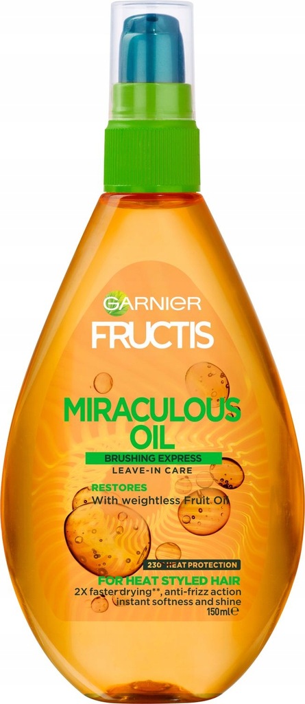 arnier fructis cudowny olejek do włosów ean