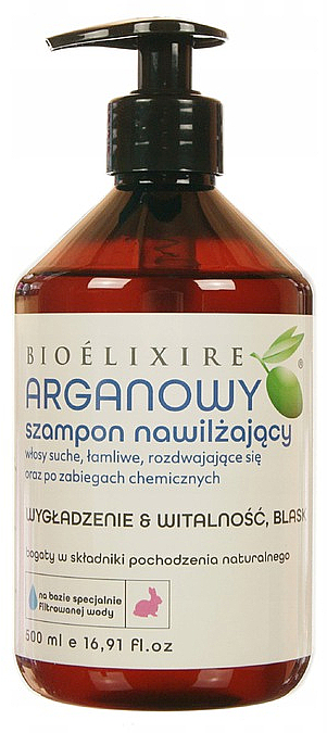 bioelixire argan oil szampon z olejkiem arganowym