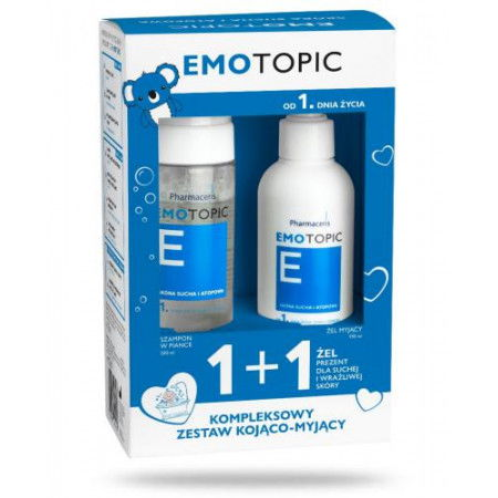 pharmaceris e emotopic szampon nawilżający w piance 200 ml