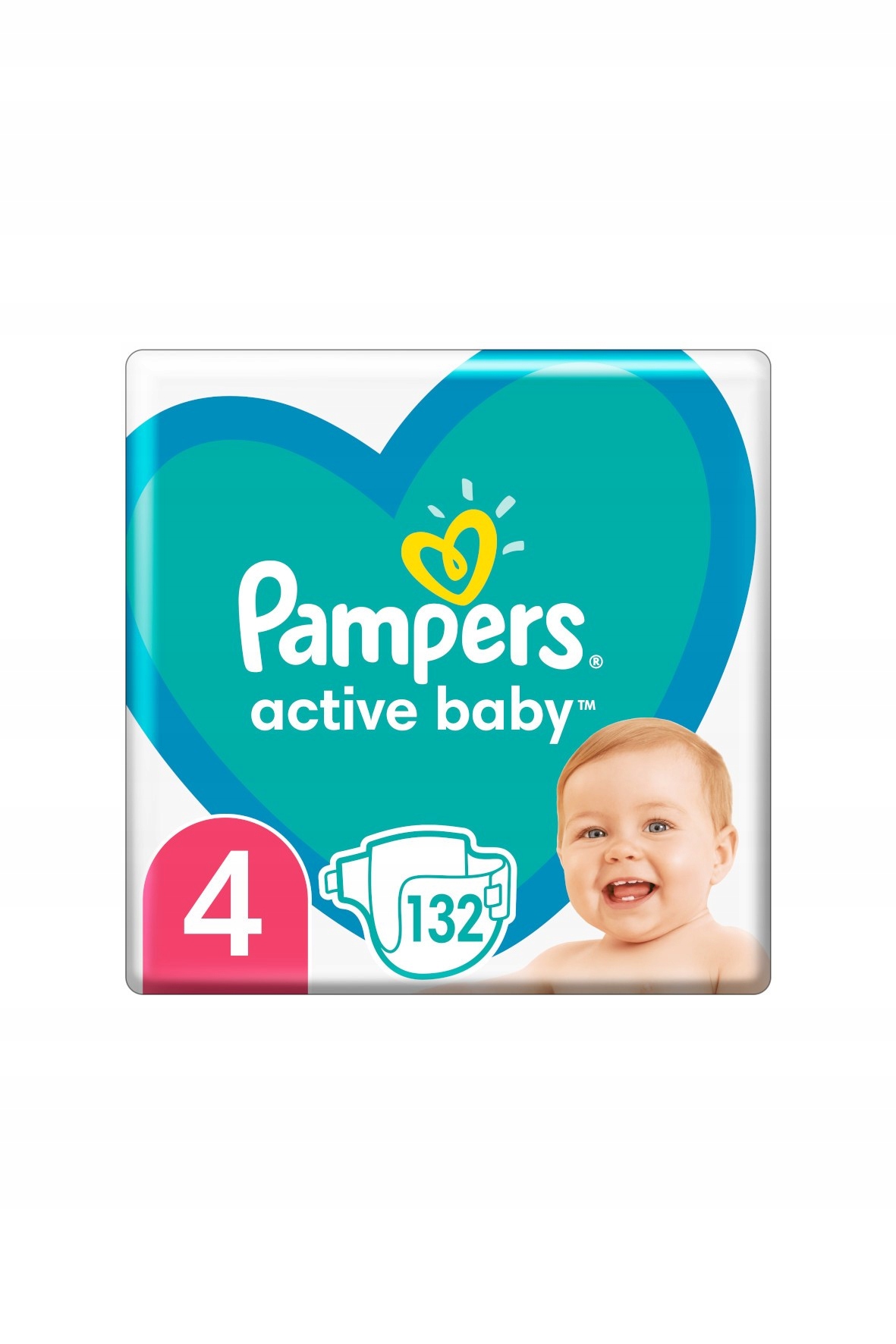 pampers 4 132 szt