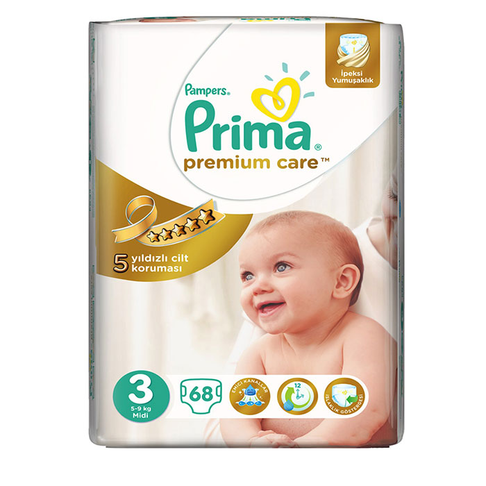 premium care pampers 3