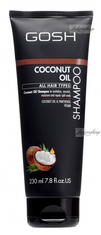 szampon do włosów z olejem kokosowym coconut oil hair shampoo