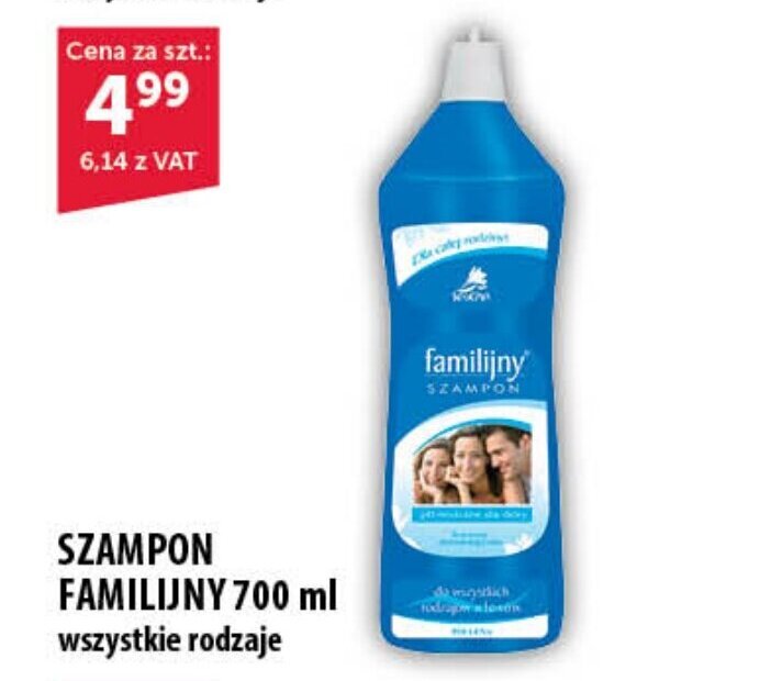 szampon familijny 700ml cena