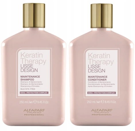 alfaparf keratin therapy zestaw szampon odżywka skład