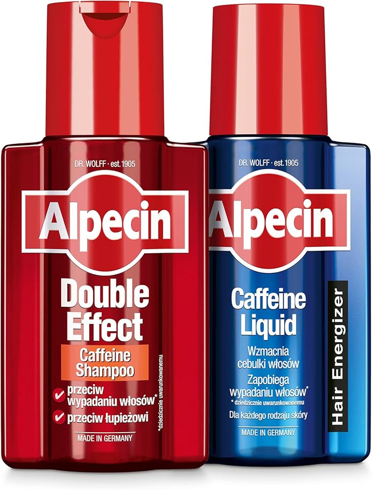 alpecin szampon kofeinowy double-effect caffeine o podwójnym działaniu