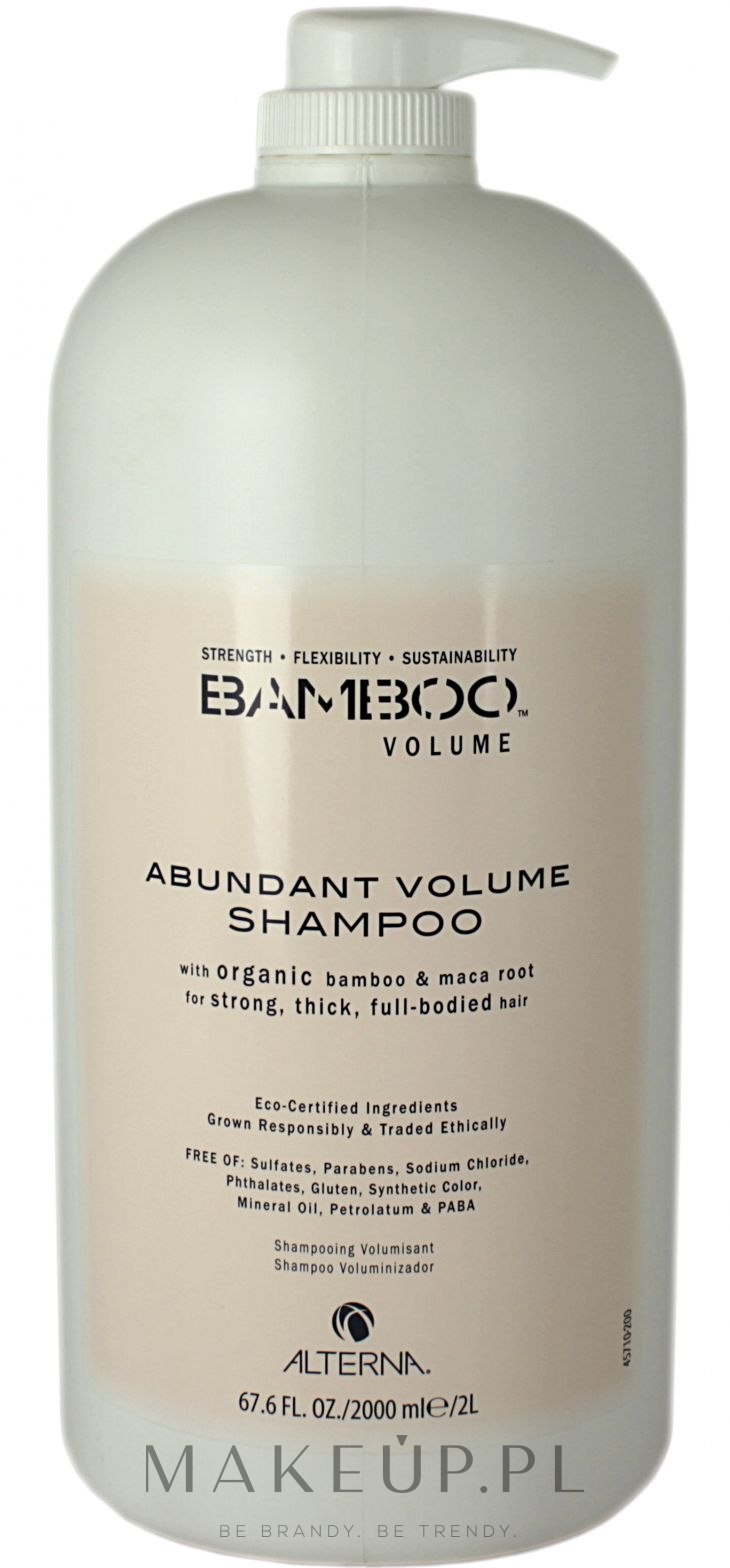 alterna bamboo volume szampon dodający objętości 250ml