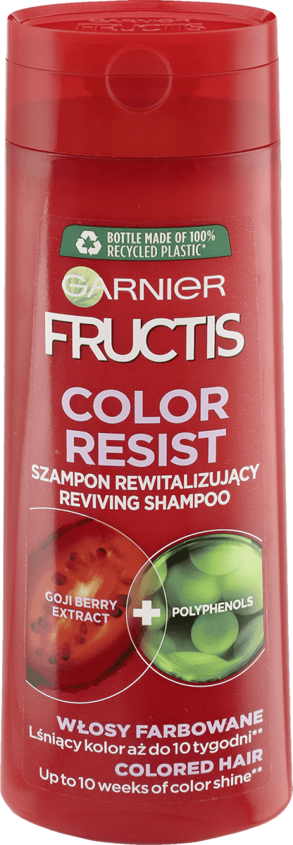 analiza szampon fructis color resist