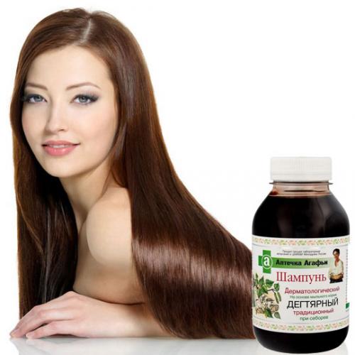 apteka agafii szampon do włosów dziegciowy 300 ml