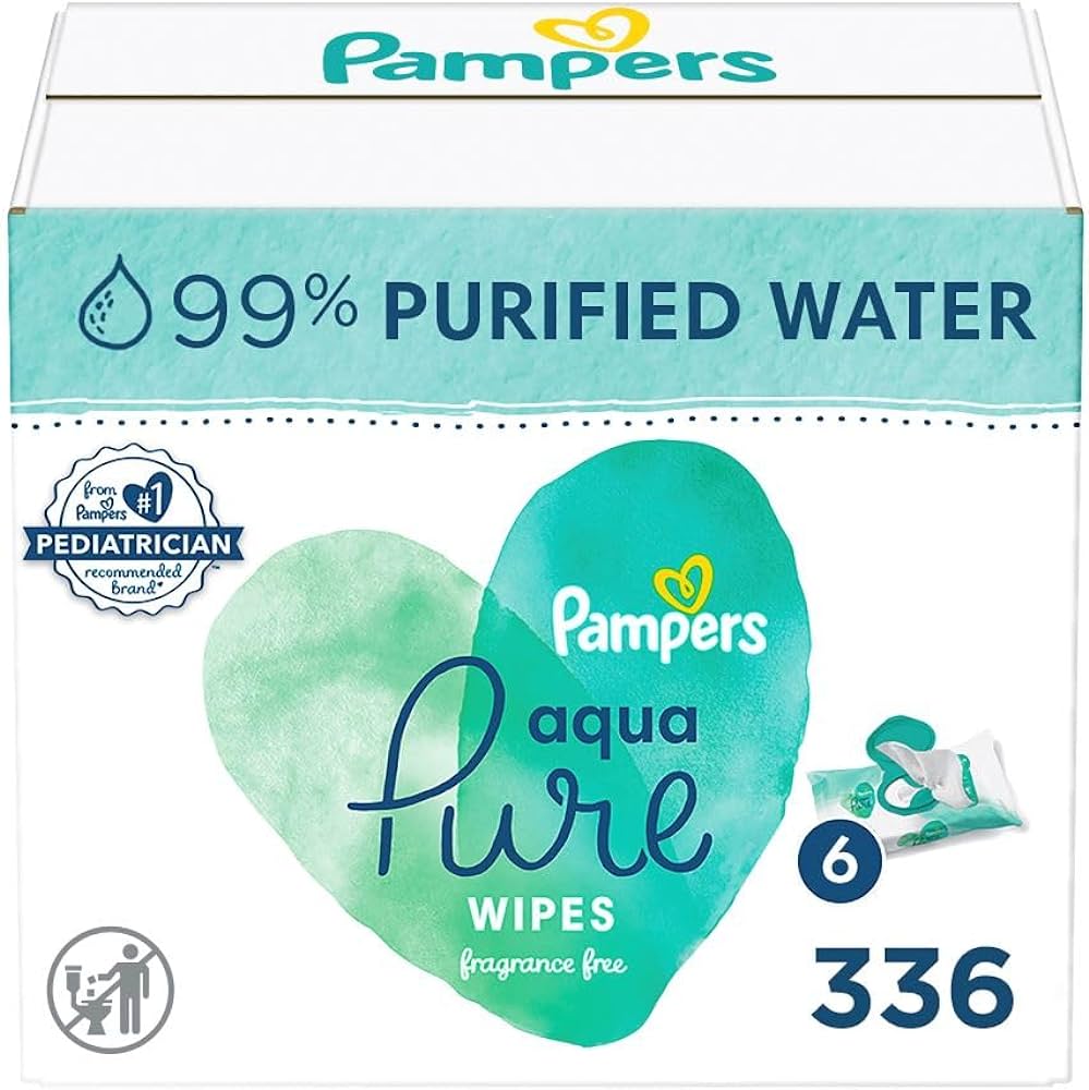 aqua pure pampers