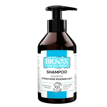 biovax keratyna jedwab intensywnie regenerujący szampon 400 ml