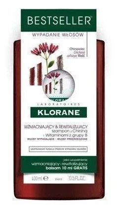 klorane szampon chinina 400 ml