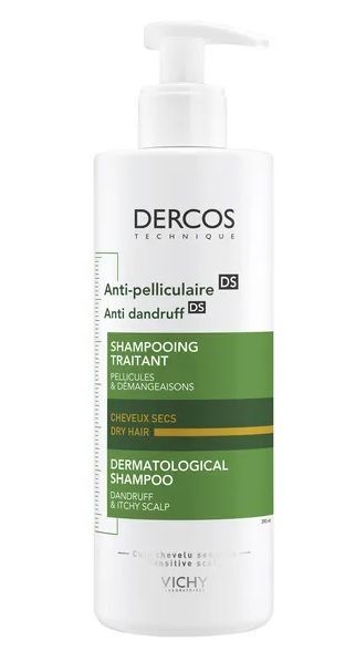 vichy dercos szampon przeciwłupieżowy 390 ml