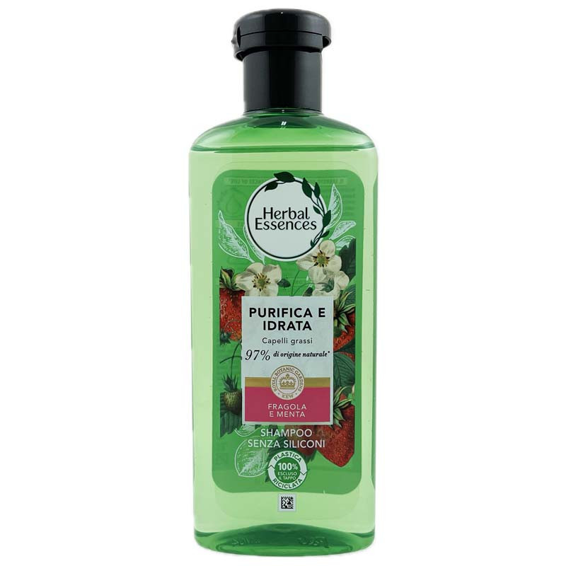 herbal essences szampon włosów przetłuszczających