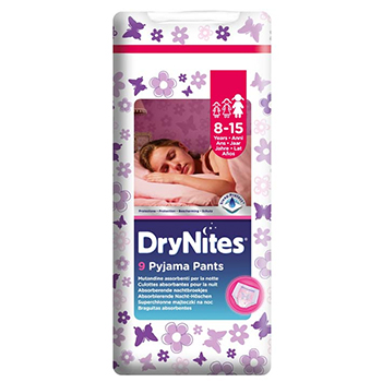 huggies drynites girl 8 15 jaar