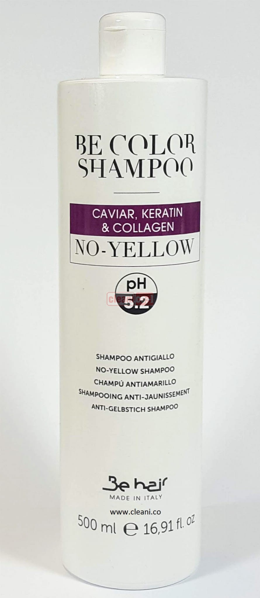 szampon no-yellow 500ml be color cena
