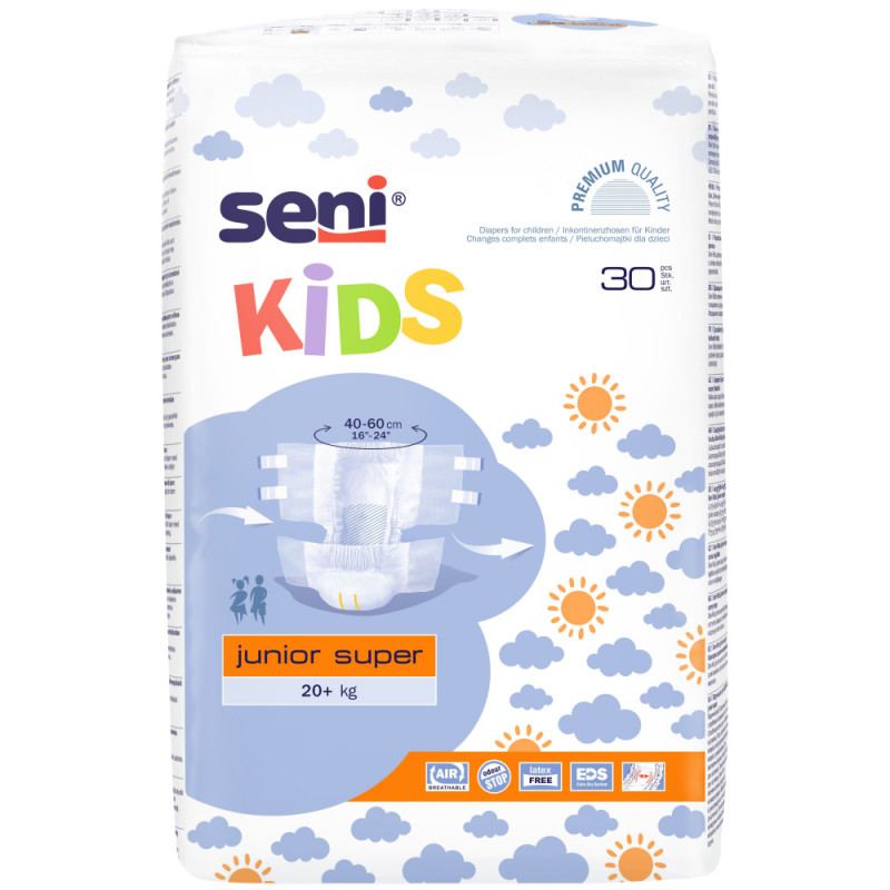 pieluchy seni kids junior extra