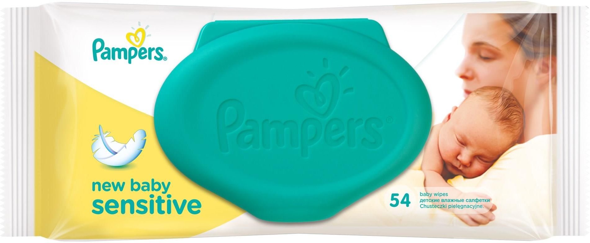 pampers new baby chusteczki nawilżane sensitive