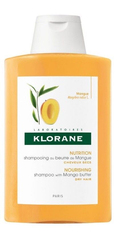 klorane szampon odżywczy na bazie wyciągu z mango 200 ml