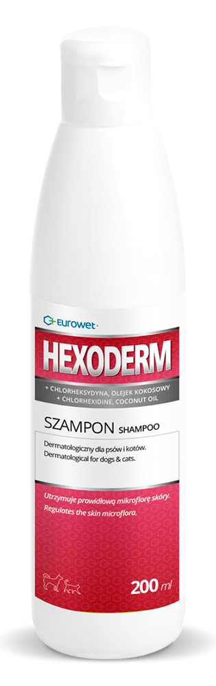 hexoderm szampon dermatologiczny dla psów i kotów
