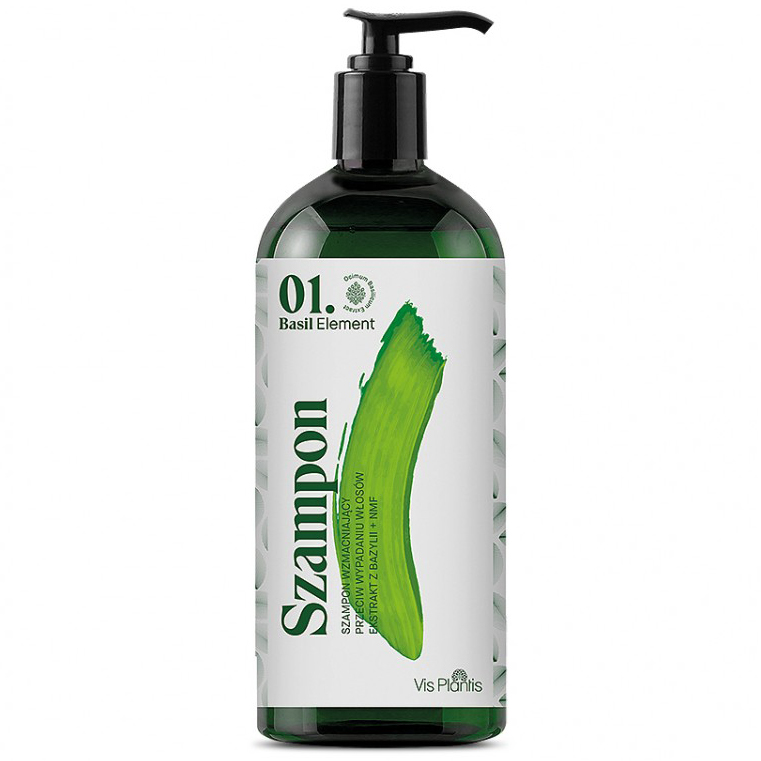 basil element bazylia szampon wzmacniający przeciw wypadaniu włosów