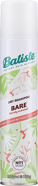 batiste dry shampoo suchy szampon bare 200 ml