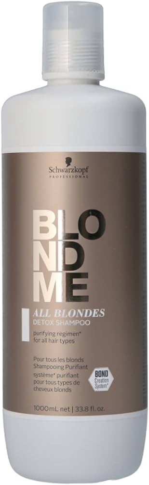 schwarzkopf blondme restore blonding szampon