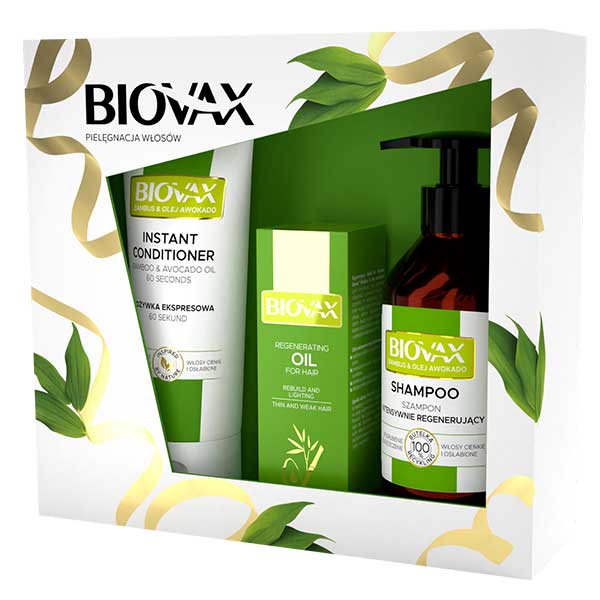 biovax bambus i awokado szampon