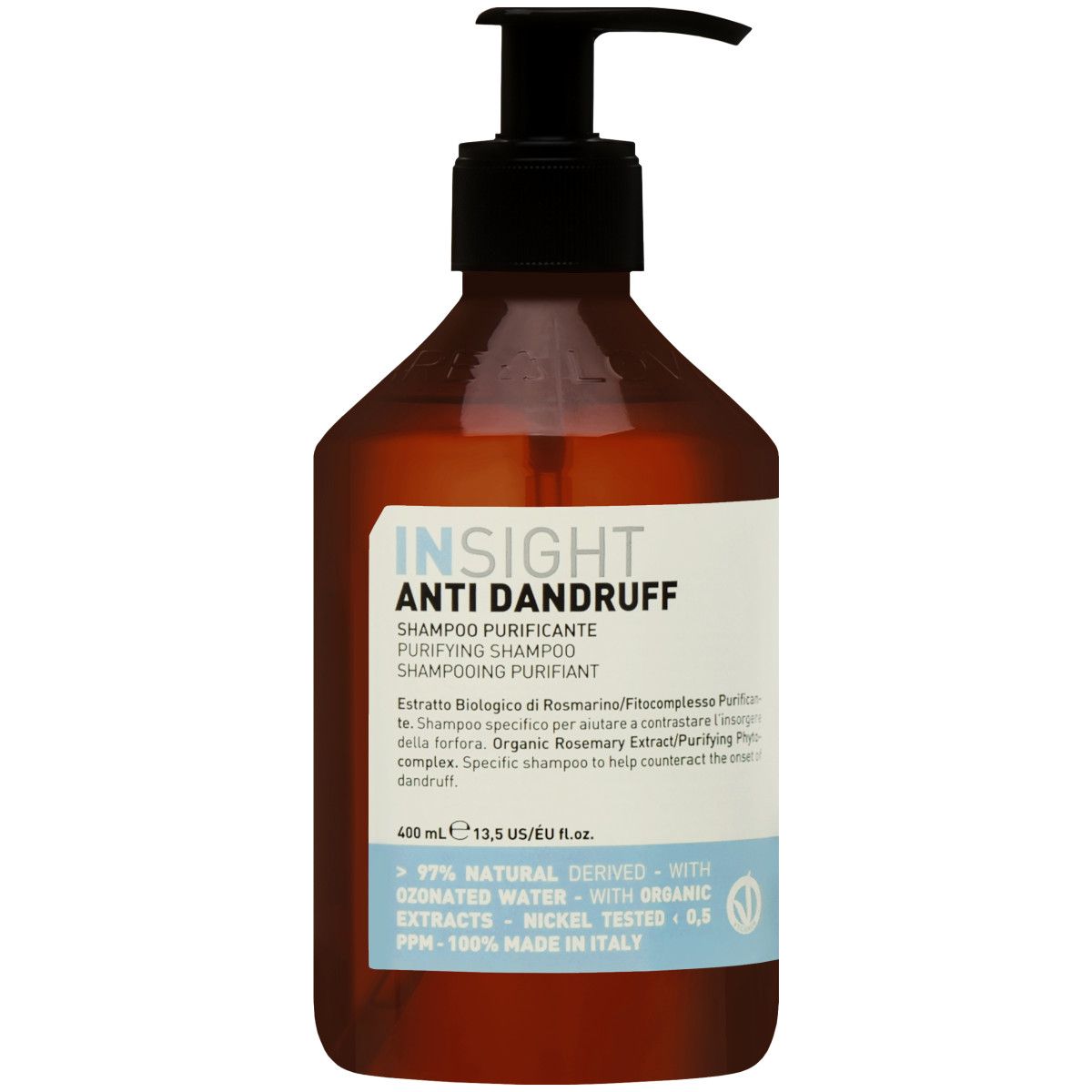 insight anti dandruff purifying shampoo szampon przeciwłupieżowy