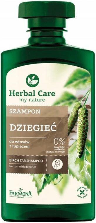 herbal care czarna rzepa szampon do włosów 330 ml hebe