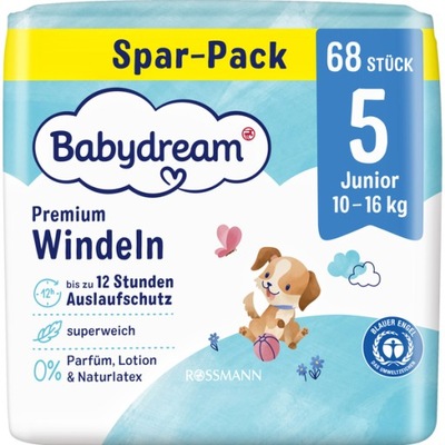 rossmann pieluchy babydream 1 cena