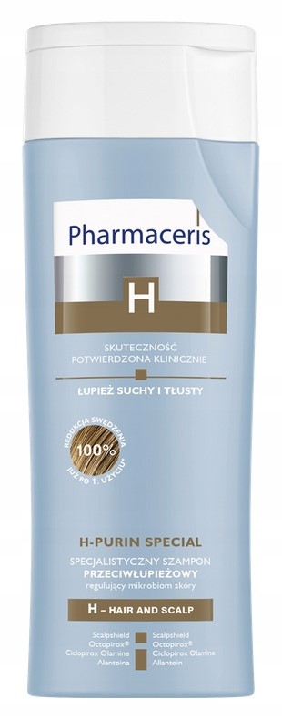 pharmaceris szampon przeciwłupieżowy łupież tłusty skóra łojotokowa