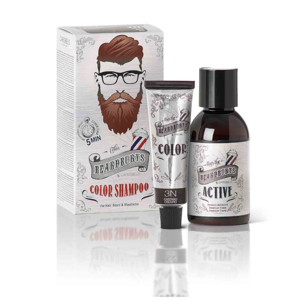 beardburys szampon koloryzujący do brody wąsów i włosów opinie