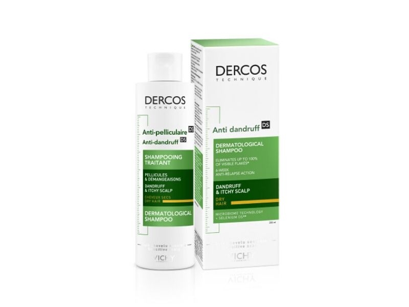 dercos szampon przeciwłupieżowy do włosów suchych