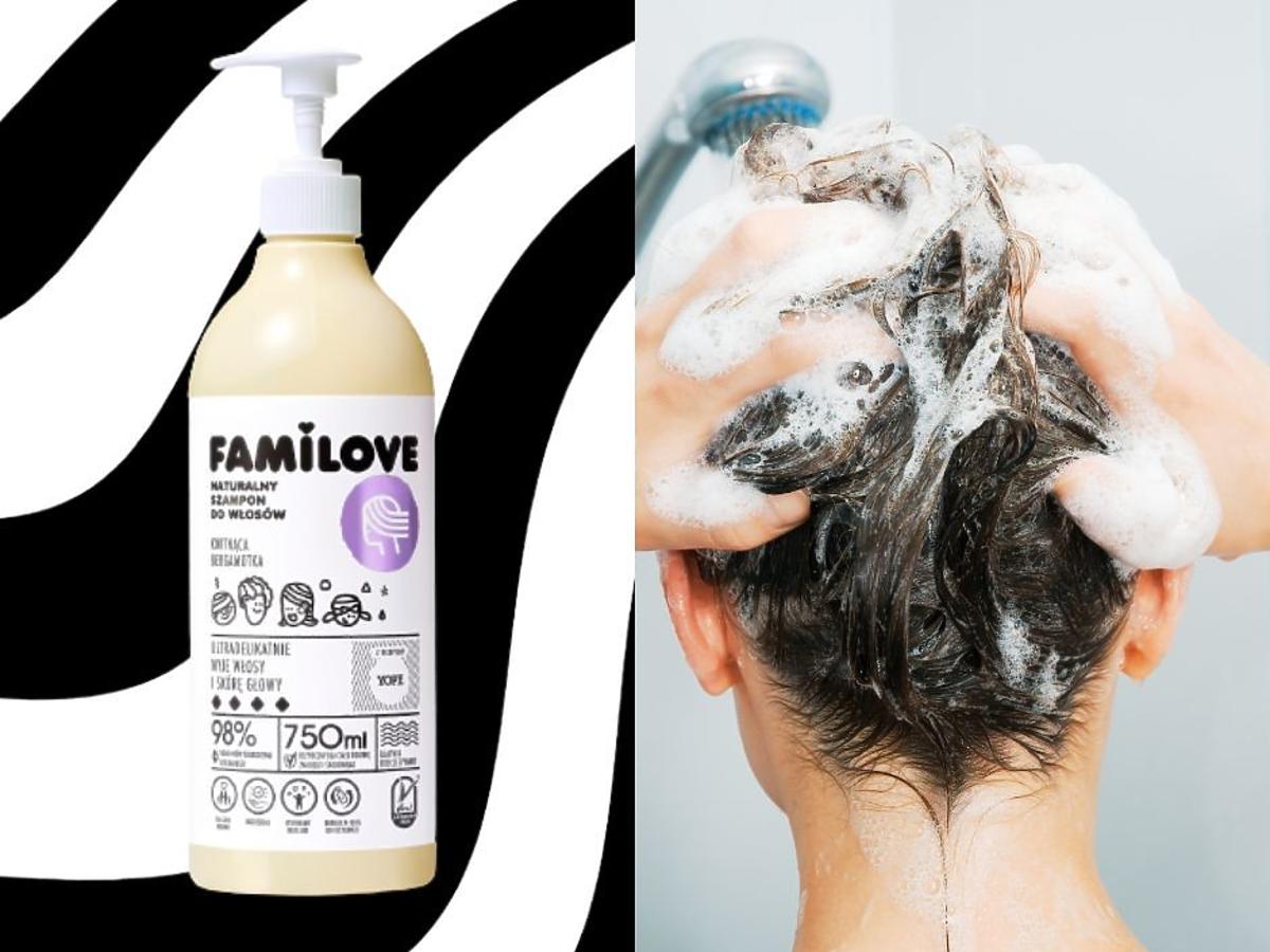 biedronka szampon do włosów saponics