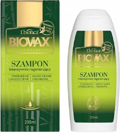 biovax bambus olej avocado szampon opinie