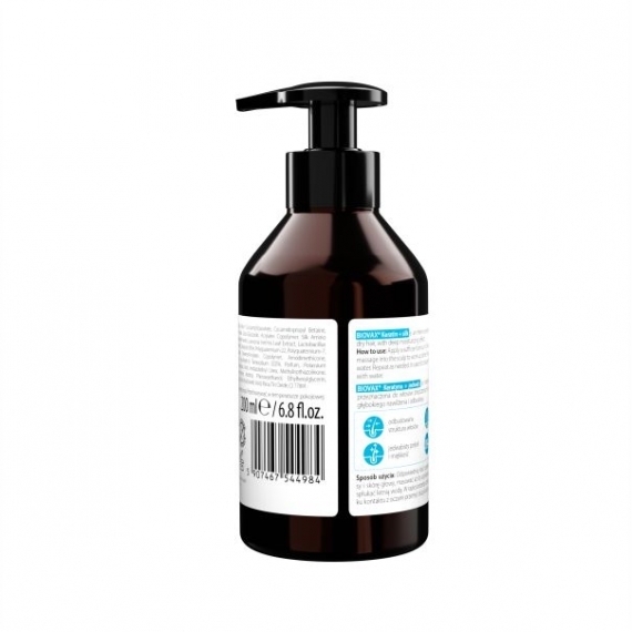 biovax intensywny szampon regenerujący z keratyną