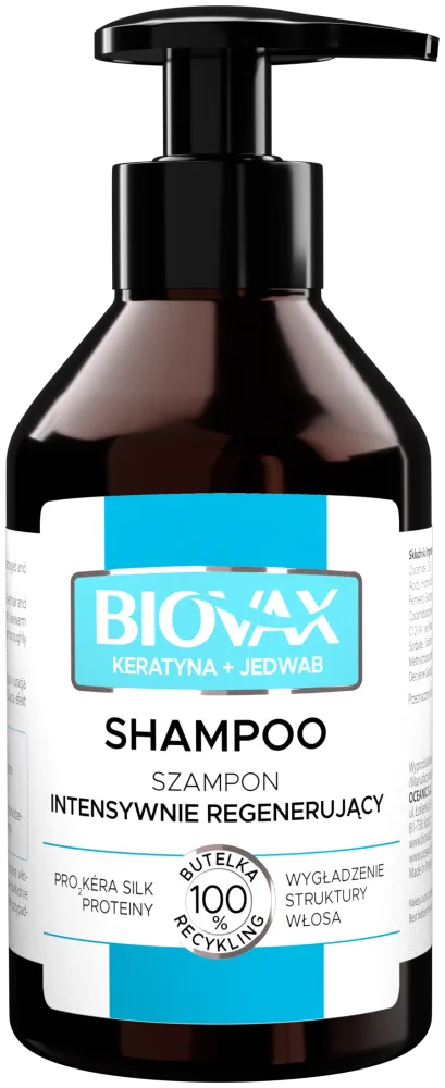 biovax keratyna jedwabbiovax keratyna jedwab szampon