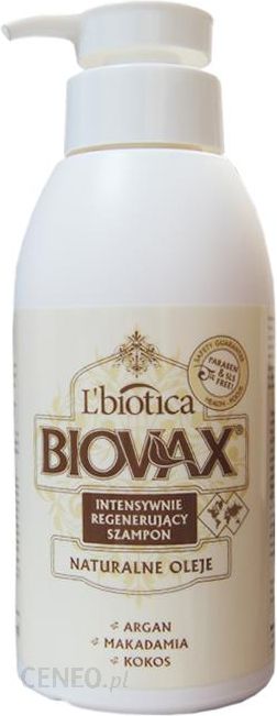 biovax szampon argan makadamia kokos 400 ml