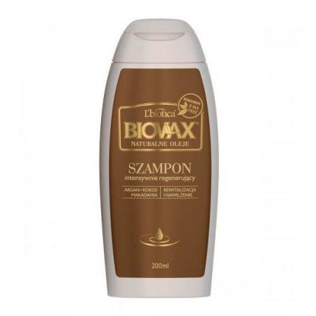 biovax szampon regenerujący argan koko