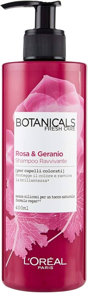 botanicals hair care geranium szampon