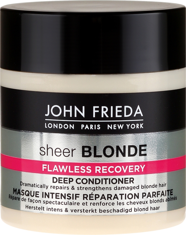szampon odżywka i maska john frieda hi-impact dla przemęczonych blondów