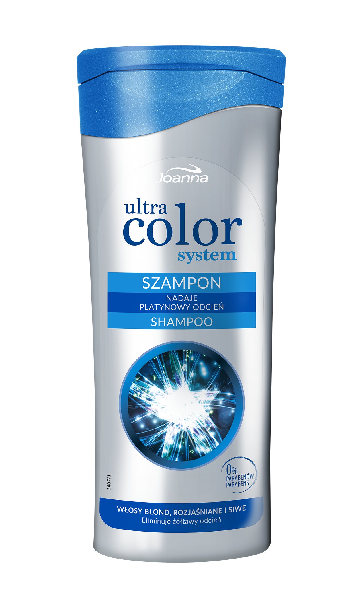 szampon do włosów niwelujący żółty joanna chłodny niebieski