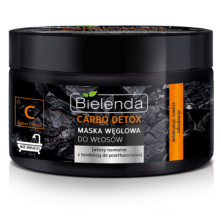 bielenda carbo detox odżywka węglowa do włosów 200 ml