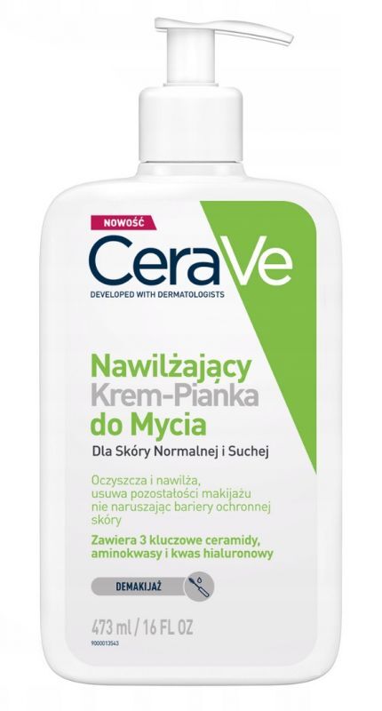 cerave zel do mycia twarzy 473