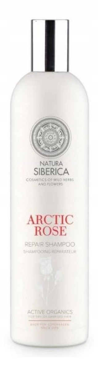 natura siberica odbudowuj szampon arktyczna róża